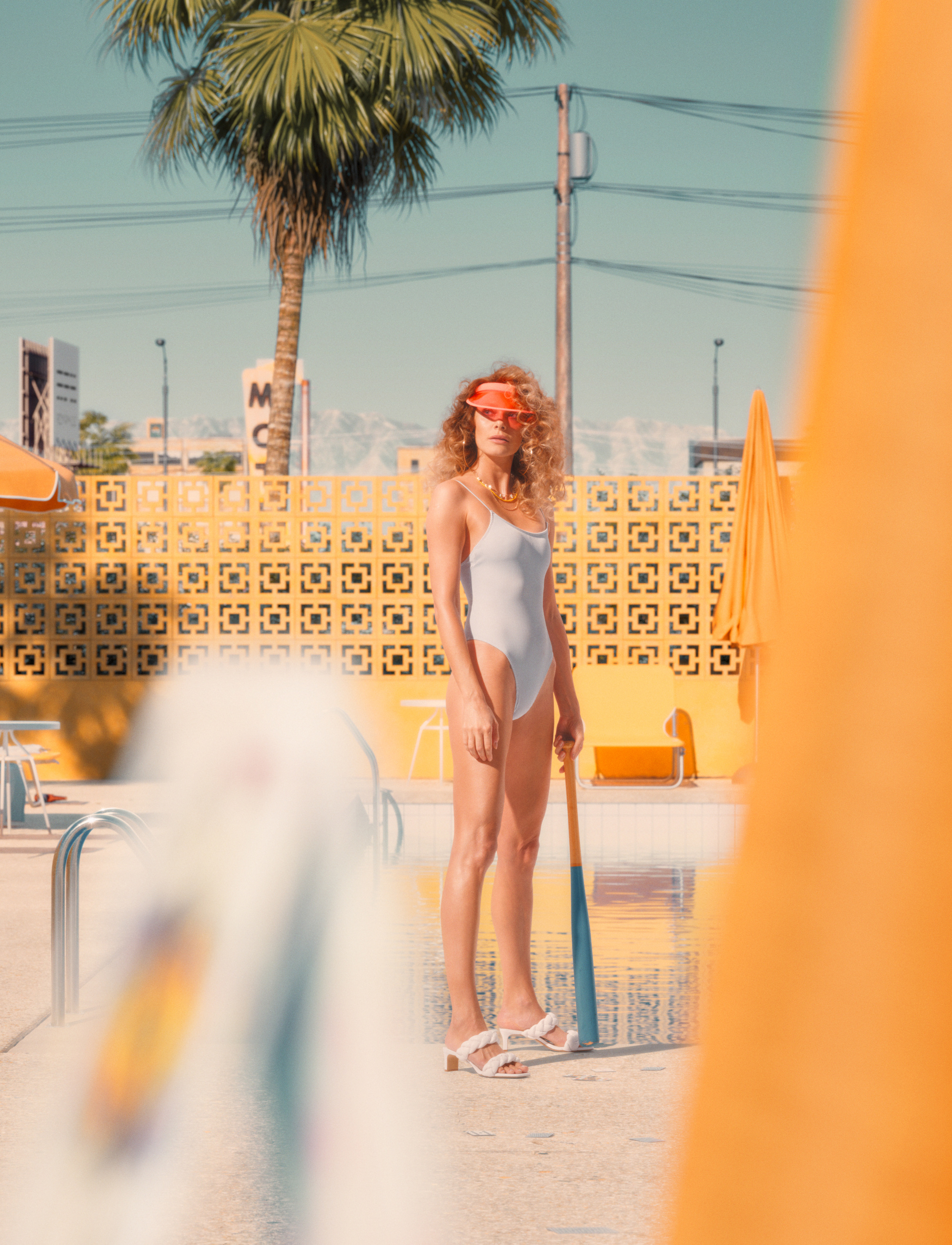 Haze — At the pool, final image