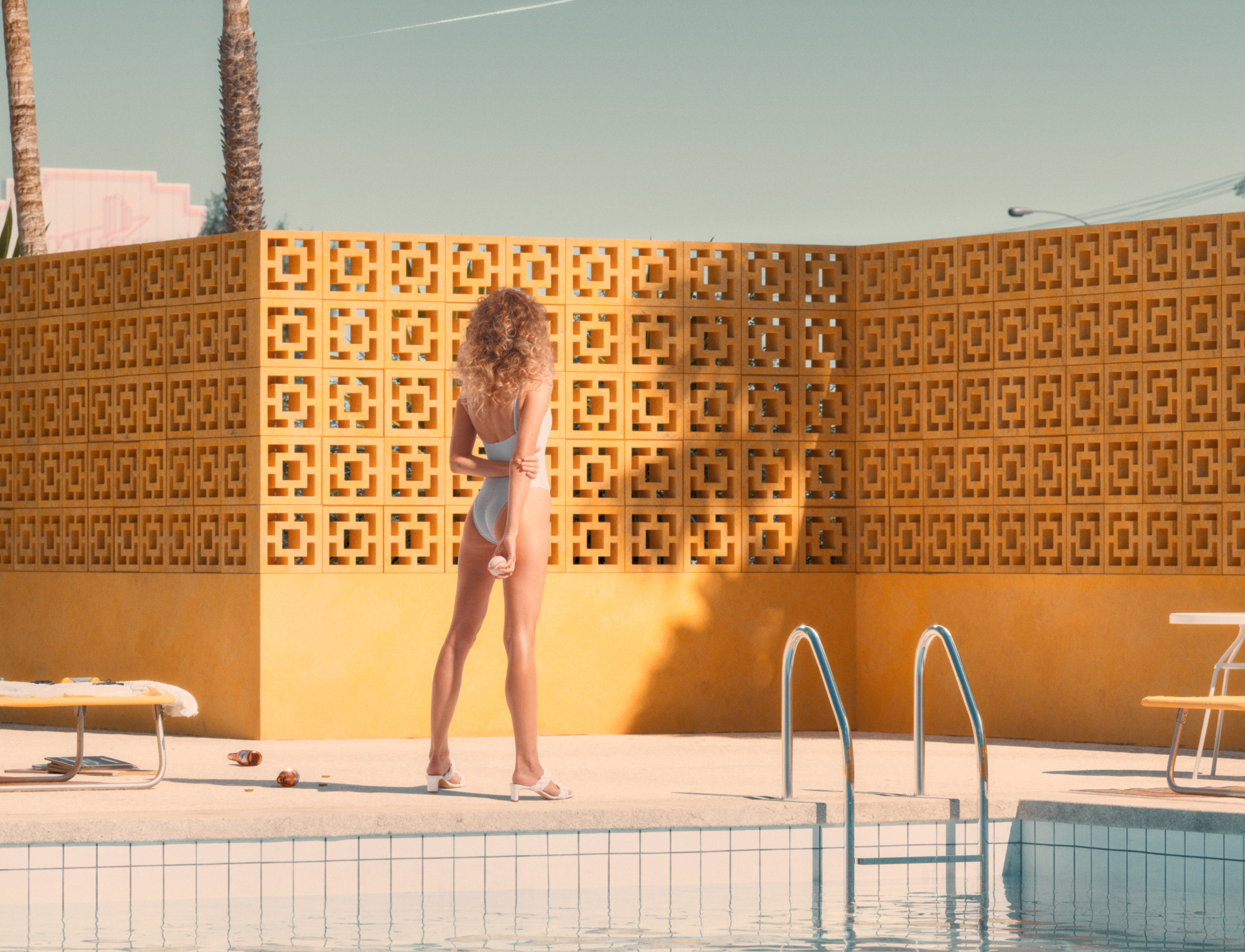 Haze — Pool wall, final image