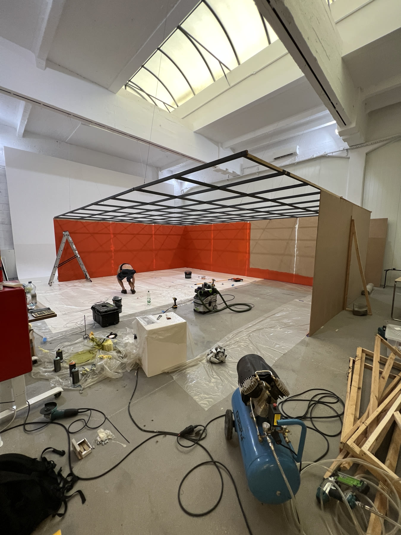 Office Hours behind the scenes — Set build