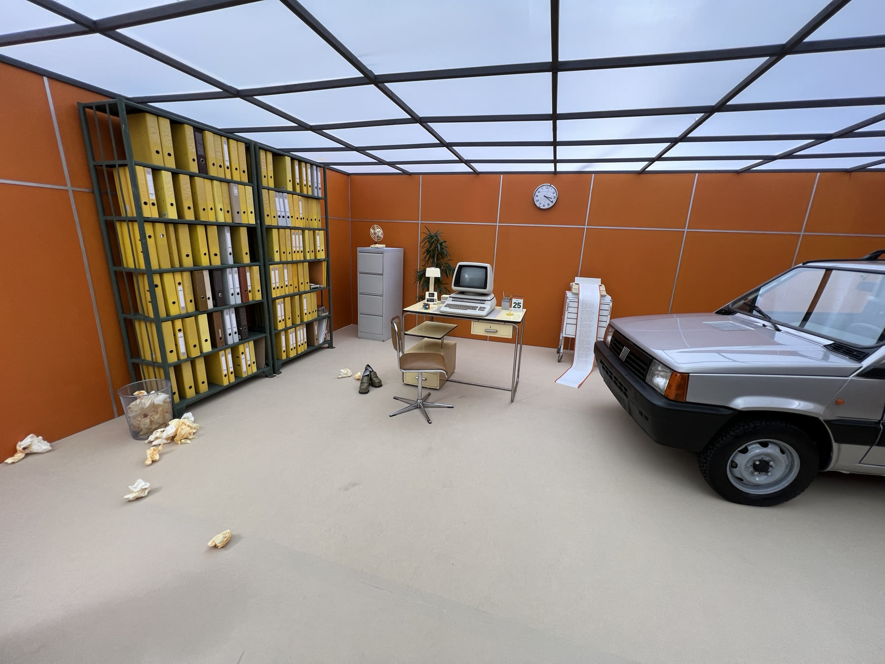 Office Hours behind the scenes — Set dressing